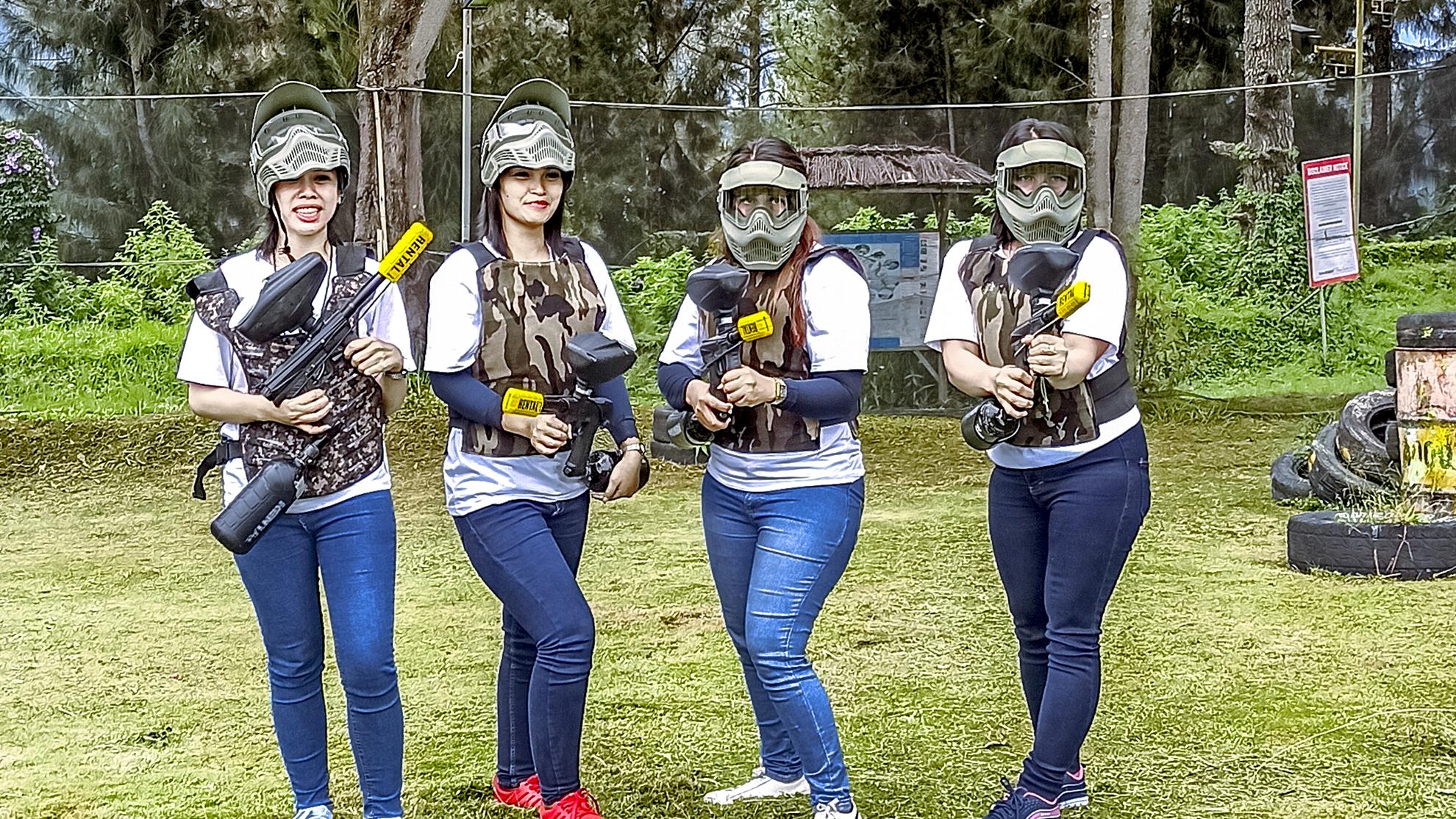 shooting target paintball